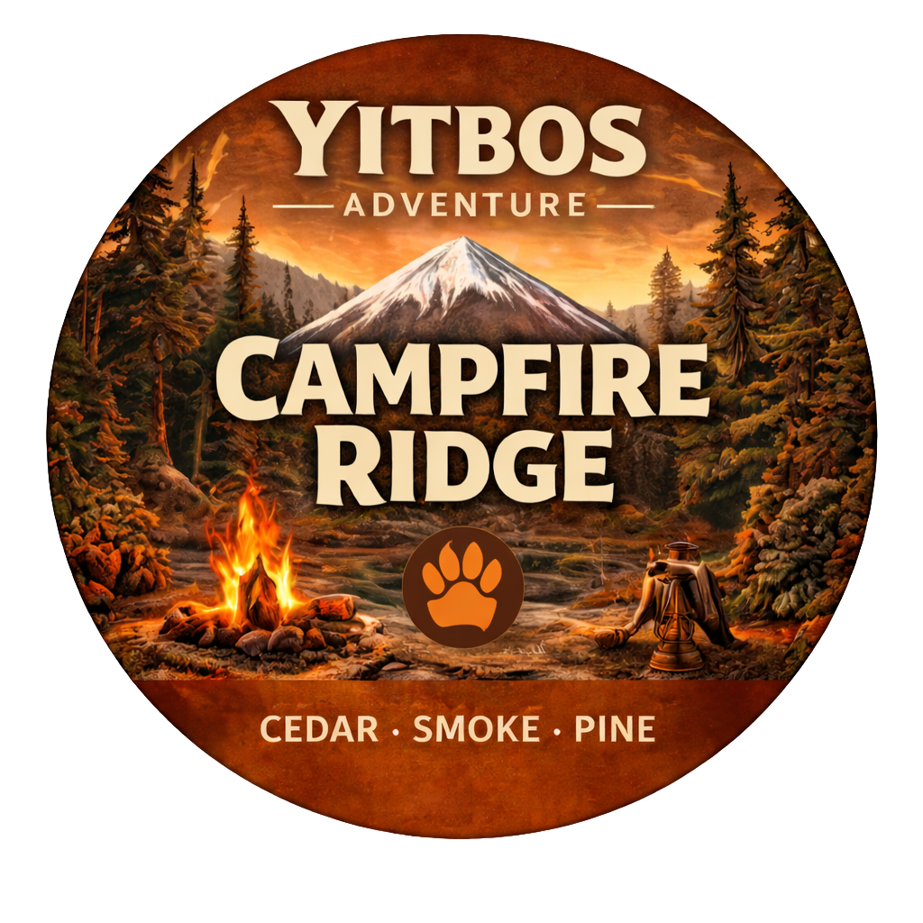 Campfire Ridge 8oz Amber Jar Candle