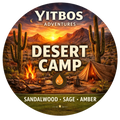 Desert Camp 8oz Amber Jar Candle