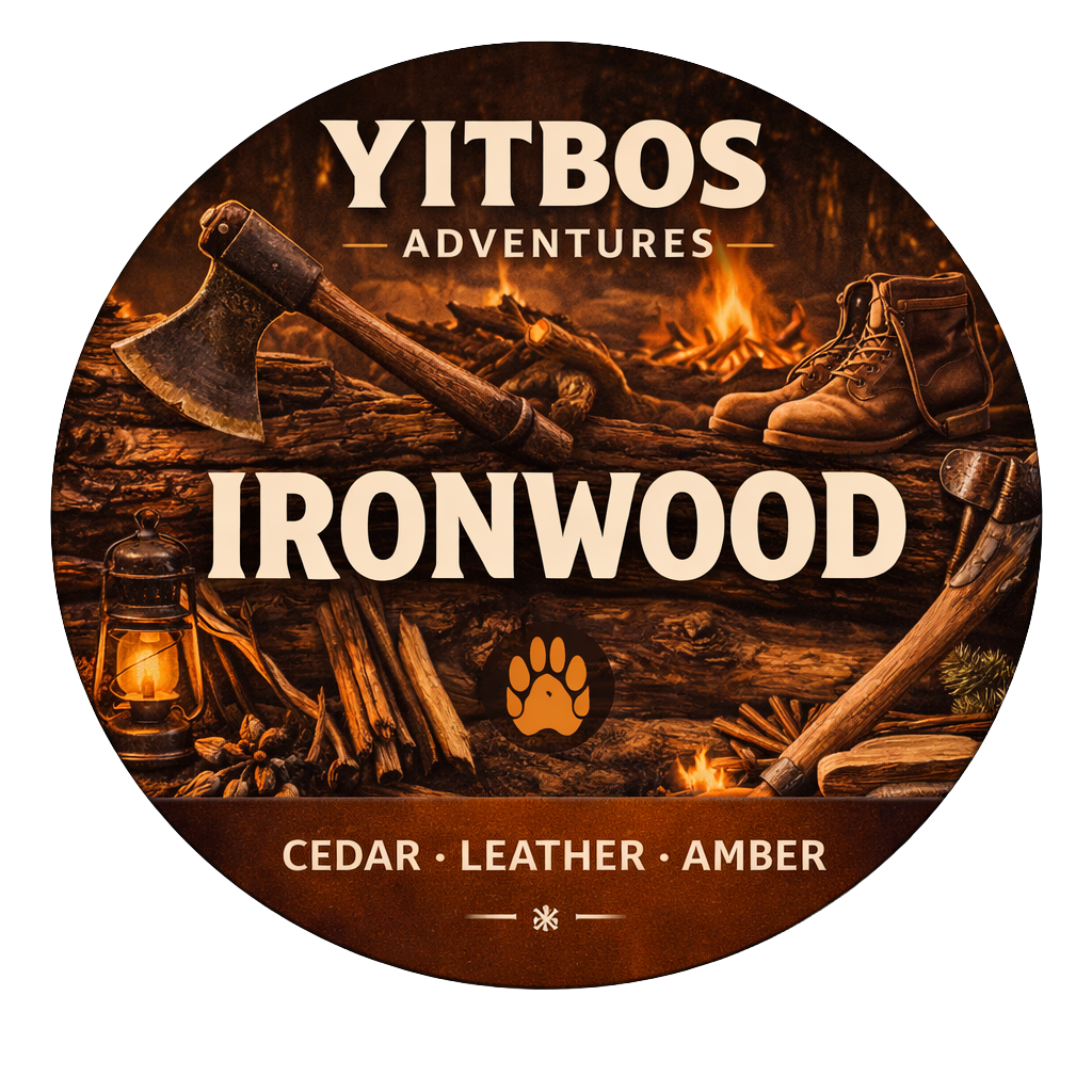 Ironwood 8oz Amber Jar Candle