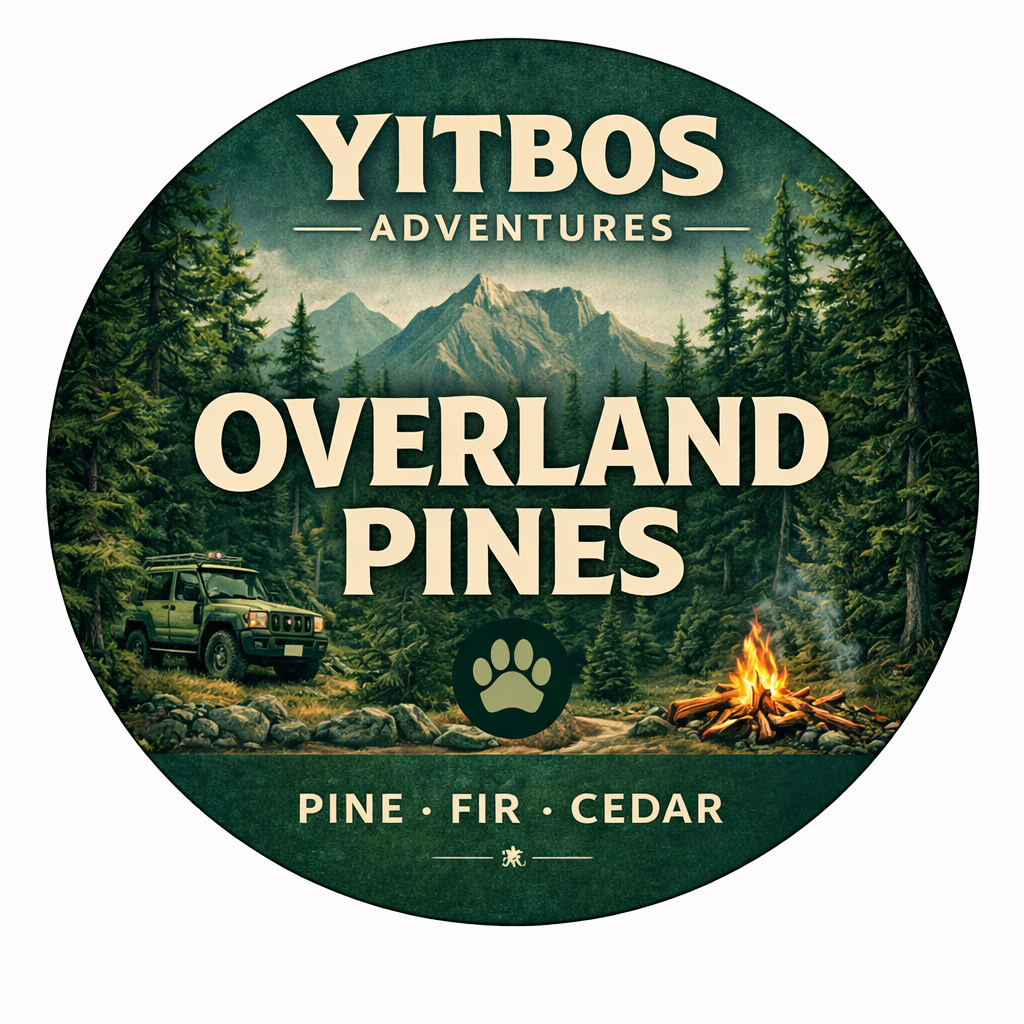 Overland Pines 8oz Amber Jar Candle