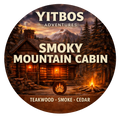Smoky Mountain Cabin 8oz Amber Jar Candle