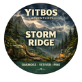 Storm Ridge  8oz Amber Jar Candle