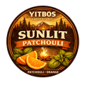 Sunlit Patchouli 8oz Amber Jar Candle