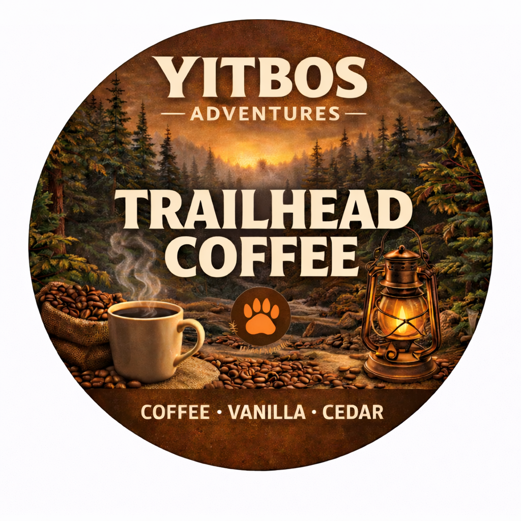 Trailhead Coffee 8oz Amber Jar Candle