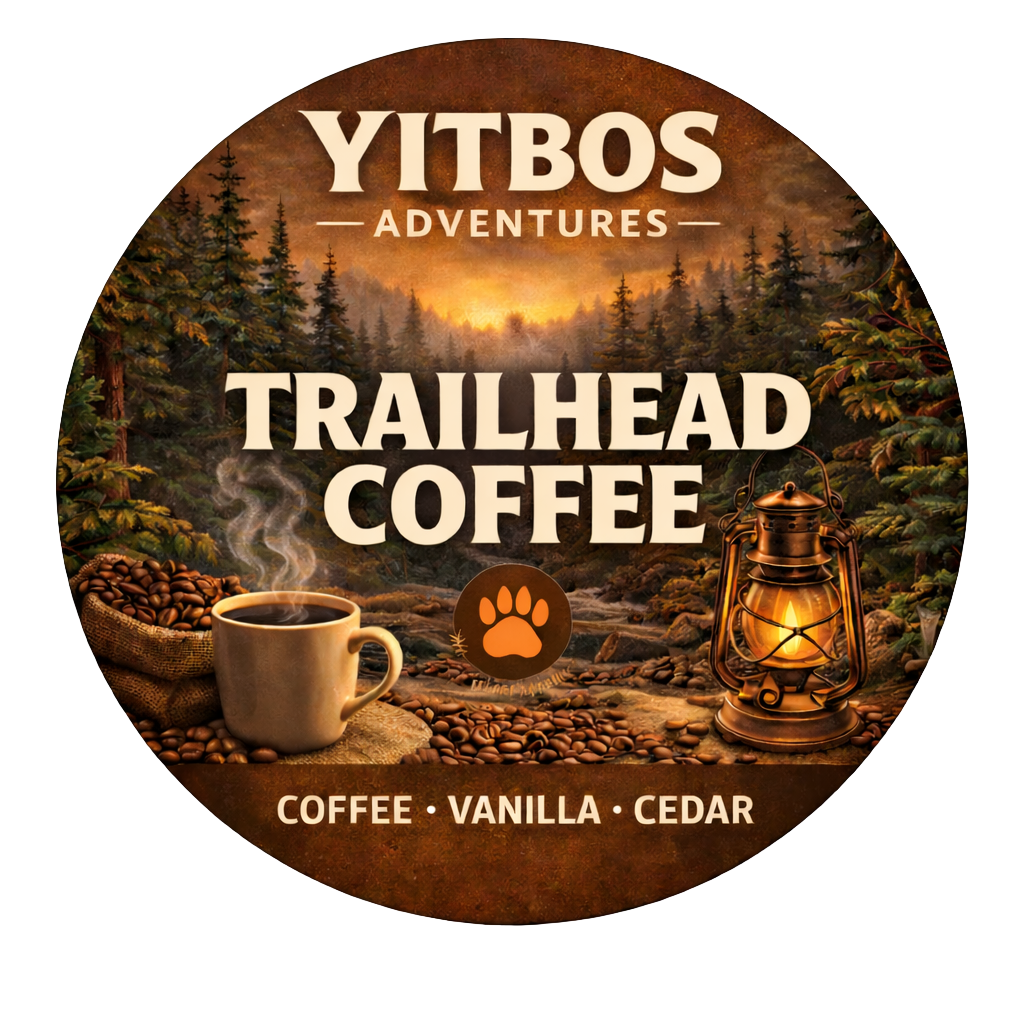 Trailhead Coffee 8oz Amber Jar Candle