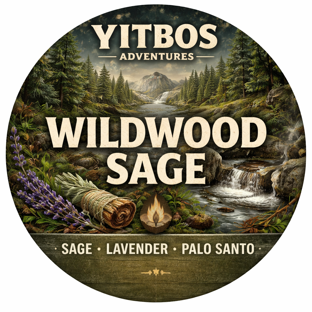 Wildwood Sage 8oz Amber Jar Candle