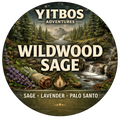 Wildwood Sage 8oz Amber Jar Candle